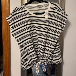 NWT stripped blouse